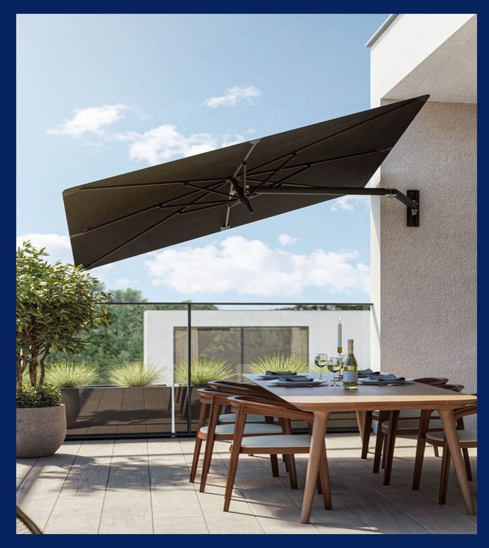 Cover photo for the Wall Mounted Paraflex Umbrella